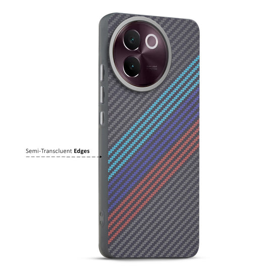 Elegant Hybrid Pattern Design Back Case For Vivo V30e 5G
