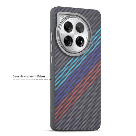 Elegant Hybrid Pattern Design Back Case For OnePlus 12R 5G