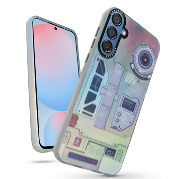 Rainbow Circuit Print Hard Case For Samsung S24 FE 5G