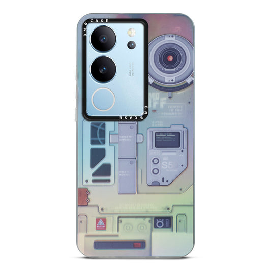 Rainbow Circuit Print Hard Case For Vivo V29 5G