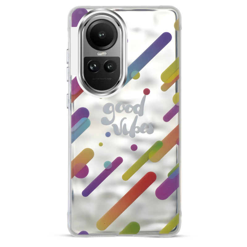 Wrinkle & Artistic Wave Printed Phone Case For Oppo Reno 10 5G