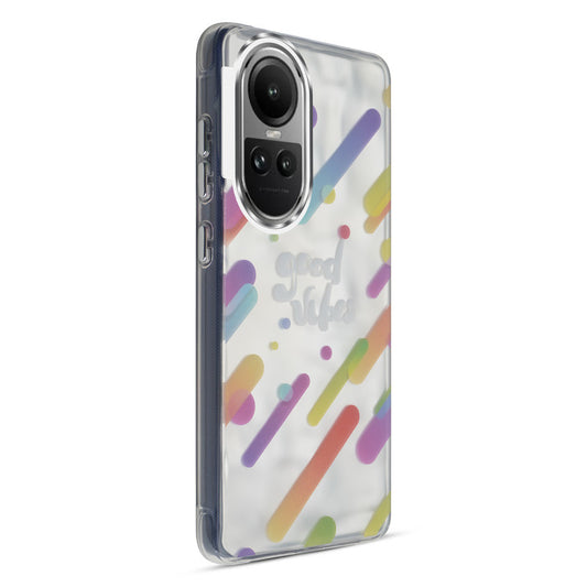 Wrinkle & Artistic Wave Printed Phone Case For Oppo Reno 10 5G