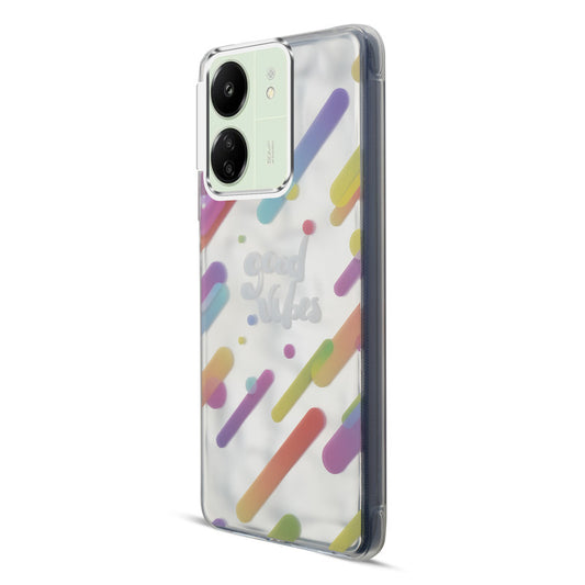 Wrinkle & Artistic Wave Printed Phone Case For Redmi 13C 4G