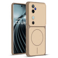 Full protective dual tone Brown silicone case for Vivo T3 Ultra 5G showing front and back design coverage
