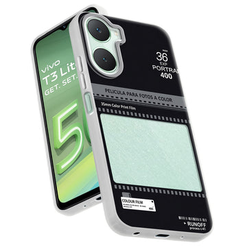 Designer Cover Case with Customizable Transparent Slot for Personalised Photos For Vivo T3 lite 5G