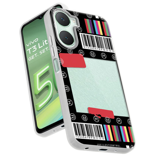 Designer Cover Case with Customizable Transparent Slot for Personalised Photos For Vivo T3 lite 5G