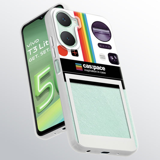 Designer Cover Case with Customizable Transparent Slot for Personalised Photos For Vivo T3 lite 5G