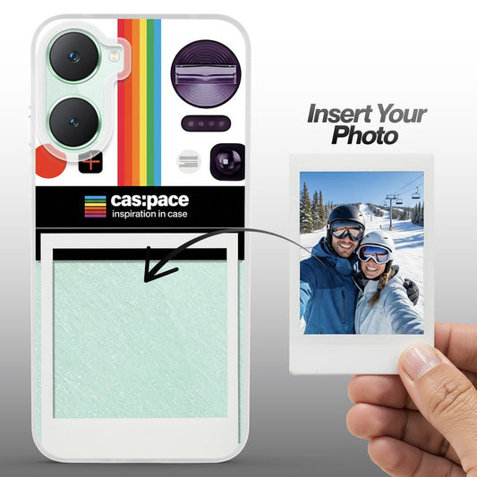Designer Cover Case with Customizable Transparent Slot for Personalised Photos For Vivo T3 lite 5G