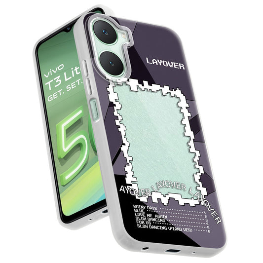 Designer Cover Case with Customizable Transparent Slot for Personalised Photos For Vivo T3 lite 5G