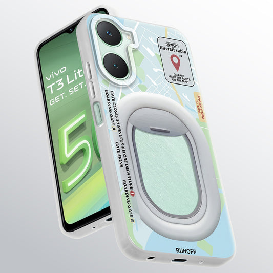 Designer Cover Case with Customizable Transparent Slot for Personalised Photos For Vivo T3 lite 5G