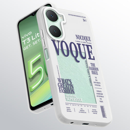 Designer Cover Case with Customizable Transparent Slot for Personalised Photos For Vivo T3 lite 5G