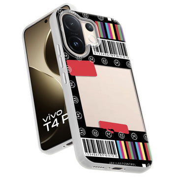 Designer Cover Case with Customizable Transparent Slot for Personalised Photos For Vivo T4 Pro 5G
