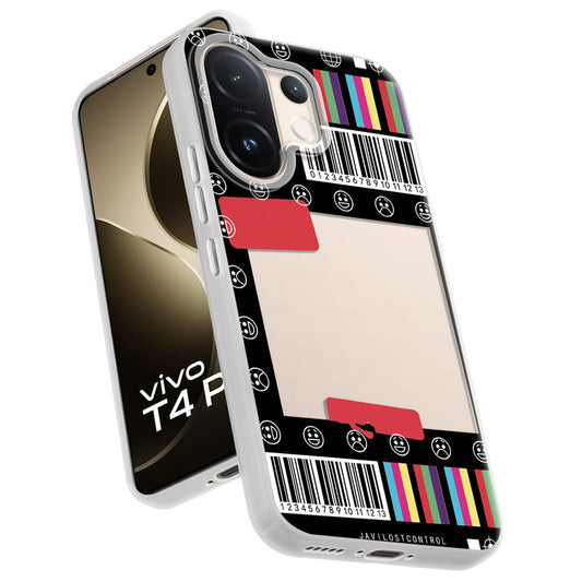 Designer Cover Case with Customizable Transparent Slot for Personalised Photos For Vivo T4 Pro 5G