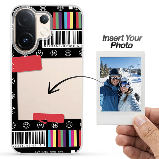 Designer Cover Case with Customizable Transparent Slot for Personalised Photos For Vivo T4 Pro 5G