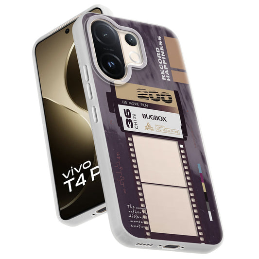 Designer Cover Case with Customizable Transparent Slot for Personalised Photos For Vivo T4 Pro 5G