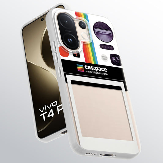 Designer Cover Case with Customizable Transparent Slot for Personalised Photos For Vivo T4 Pro 5G