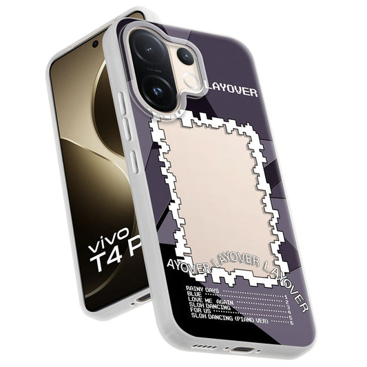 Designer Cover Case with Customizable Transparent Slot for Personalised Photos For Vivo T4 Pro 5G