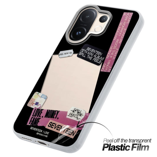 Designer Cover Case with Customizable Transparent Slot for Personalised Photos For Vivo T4 Pro 5G