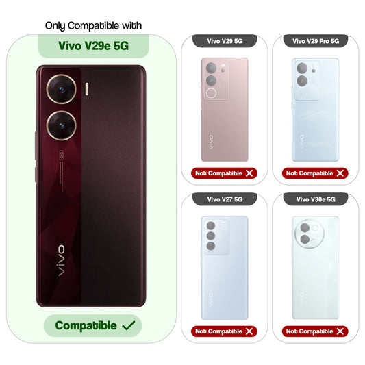 3D Puffer Pattern Silicone Back Cover for Vivo V29e 5G, Shockproof Protective Case