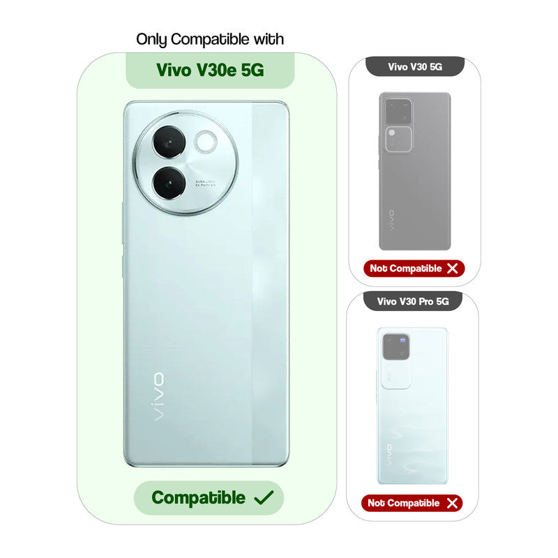 Shiny Edge Cuts Case for Vivo V30e 5G