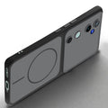 Slim silicone Black phone case for Vivo V40 Pro 5G side angle view showing grip texture and precise cutouts
