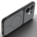 Slim silicone Black phone case for Vivo V60 5G side angle view showing grip texture and precise cutouts