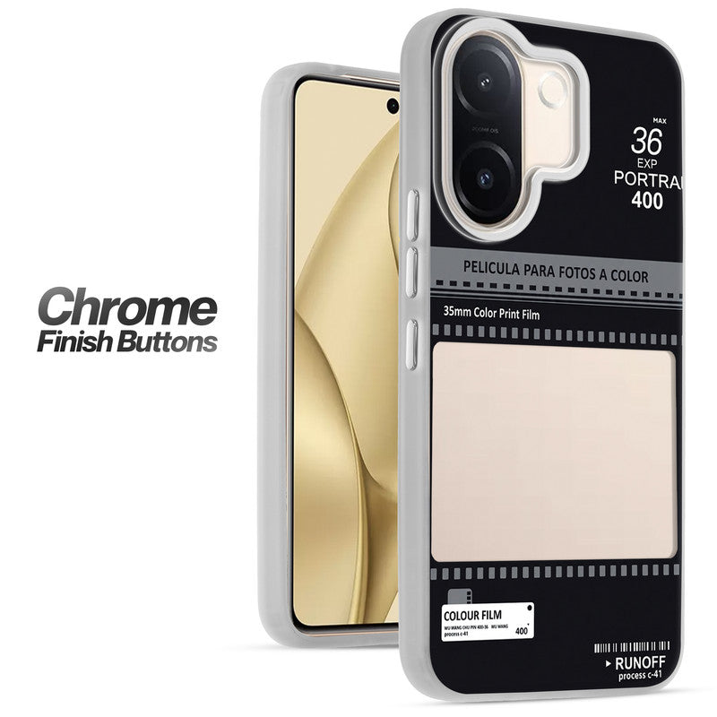 Designer Cover Case with Customizable Transparent Slot for Personalised Photos For Vivo V60e 5G