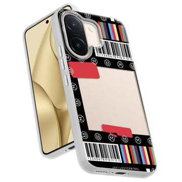 Designer Cover Case with Customizable Transparent Slot for Personalised Photos For Vivo V60e 5G