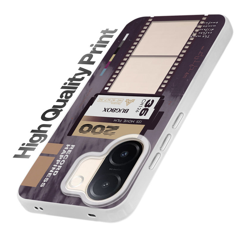 Designer Cover Case with Customizable Transparent Slot for Personalised Photos For Vivo V60e 5G