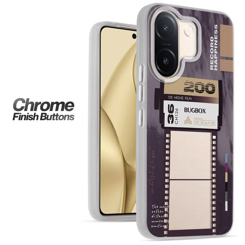 Designer Cover Case with Customizable Transparent Slot for Personalised Photos For Vivo V60e 5G