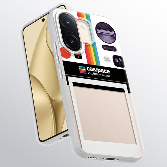 Designer Cover Case with Customizable Transparent Slot for Personalised Photos For Vivo V60e 5G