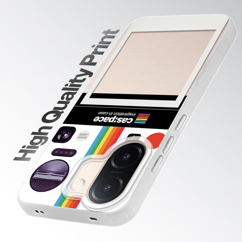 Designer Cover Case with Customizable Transparent Slot for Personalised Photos For Vivo V60e 5G