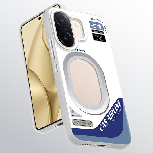Designer Cover Case with Customizable Transparent Slot for Personalised Photos For Vivo V60e 5G