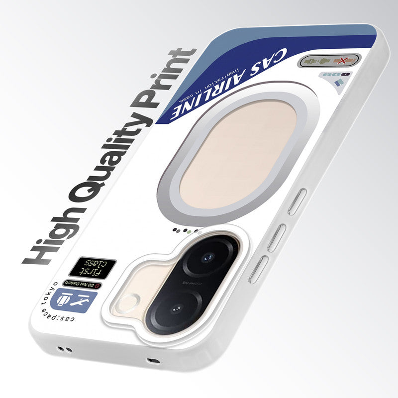 Designer Cover Case with Customizable Transparent Slot for Personalised Photos For Vivo V60e 5G