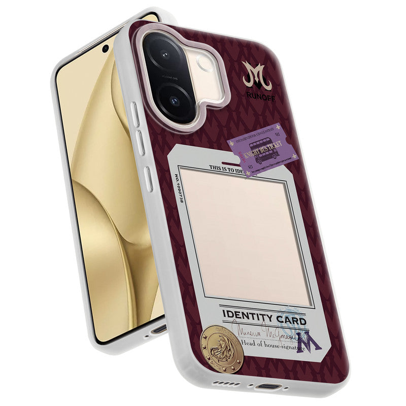 Designer Cover Case with Customizable Transparent Slot for Personalised Photos For Vivo V60e 5G