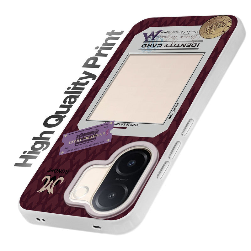 Designer Cover Case with Customizable Transparent Slot for Personalised Photos For Vivo V60e 5G