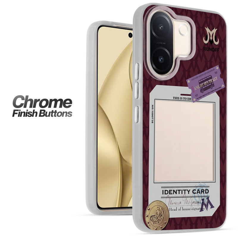Designer Cover Case with Customizable Transparent Slot for Personalised Photos For Vivo V60e 5G