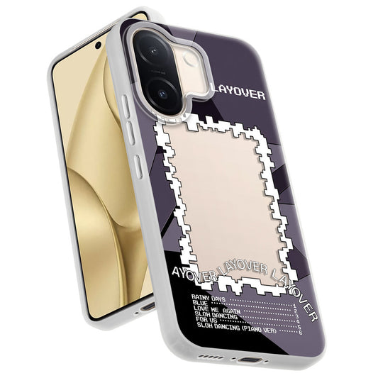 Designer Cover Case with Customizable Transparent Slot for Personalised Photos For Vivo V60e 5G