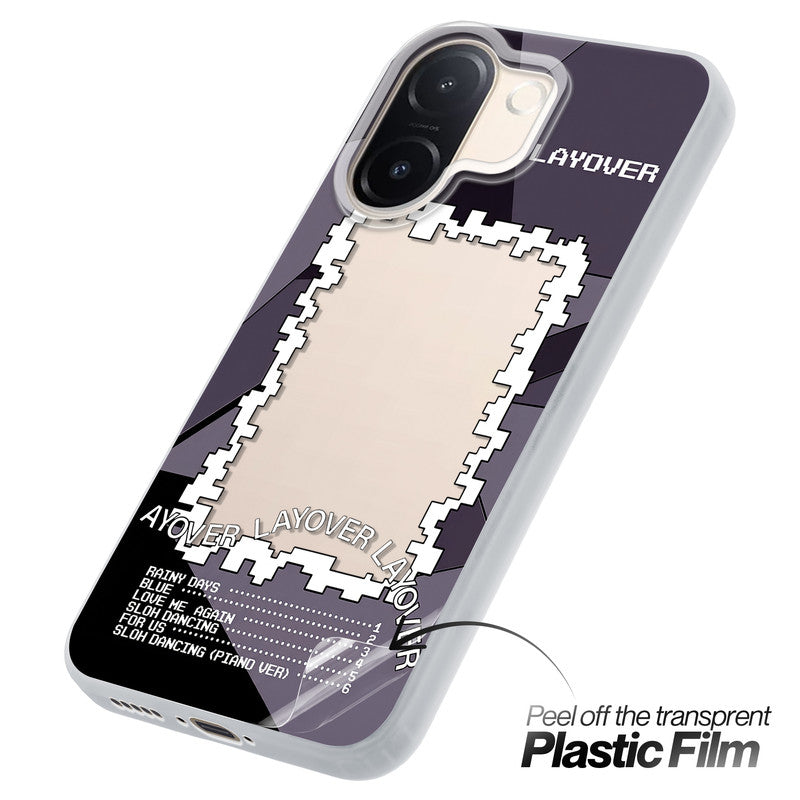 Designer Cover Case with Customizable Transparent Slot for Personalised Photos For Vivo V60e 5G