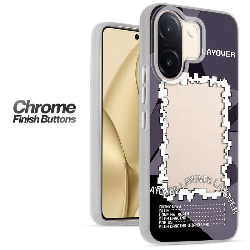 Designer Cover Case with Customizable Transparent Slot for Personalised Photos For Vivo V60e 5G