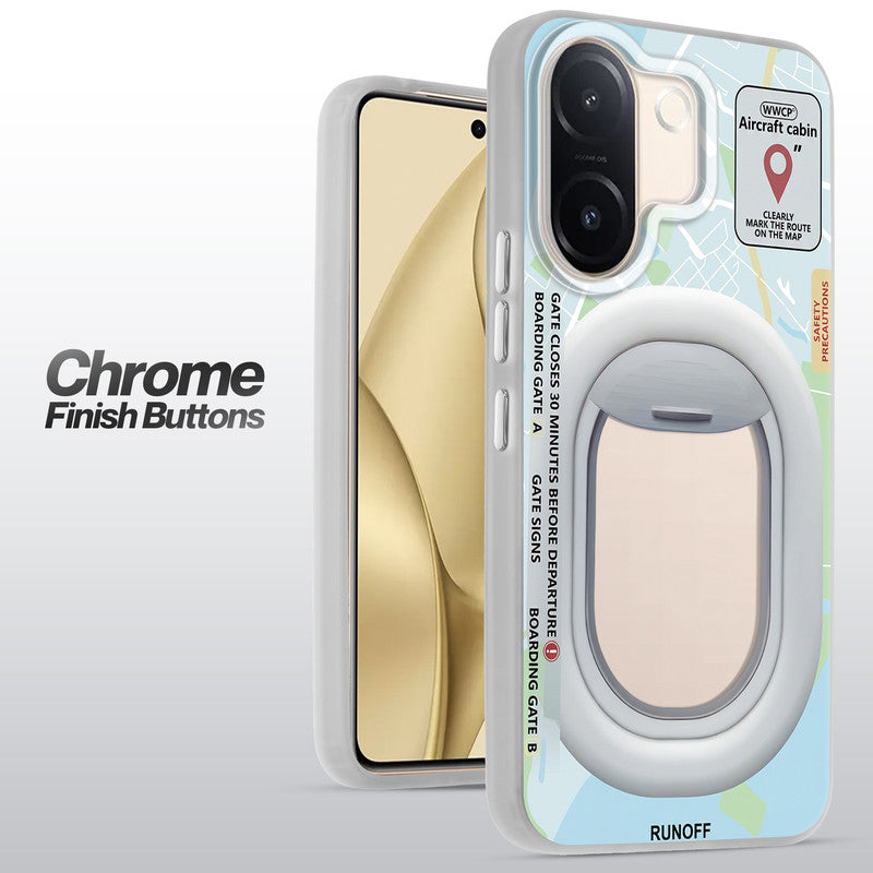 Designer Cover Case with Customizable Transparent Slot for Personalised Photos For Vivo V60e 5G