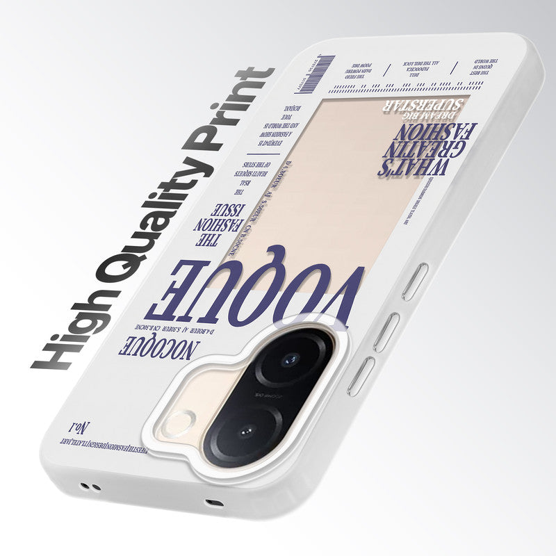 Designer Cover Case with Customizable Transparent Slot for Personalised Photos For Vivo V60e 5G