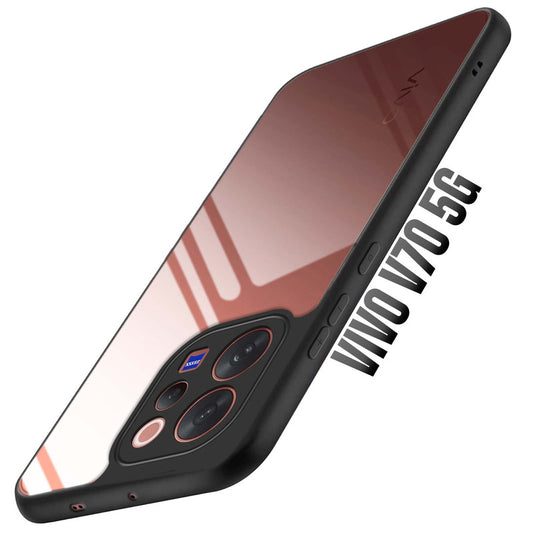 Soft Frame Clear Case For Vivo V70 5G