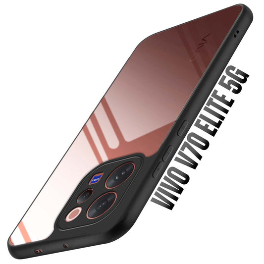 Soft Frame Clear Case For Vivo V70 Elite 5G