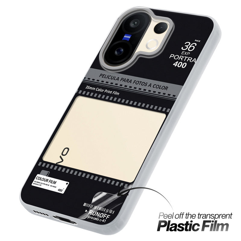 Designer Cover Case with Customizable Transparent Slot for Personalised Photos For Vivo X200 FE 5G