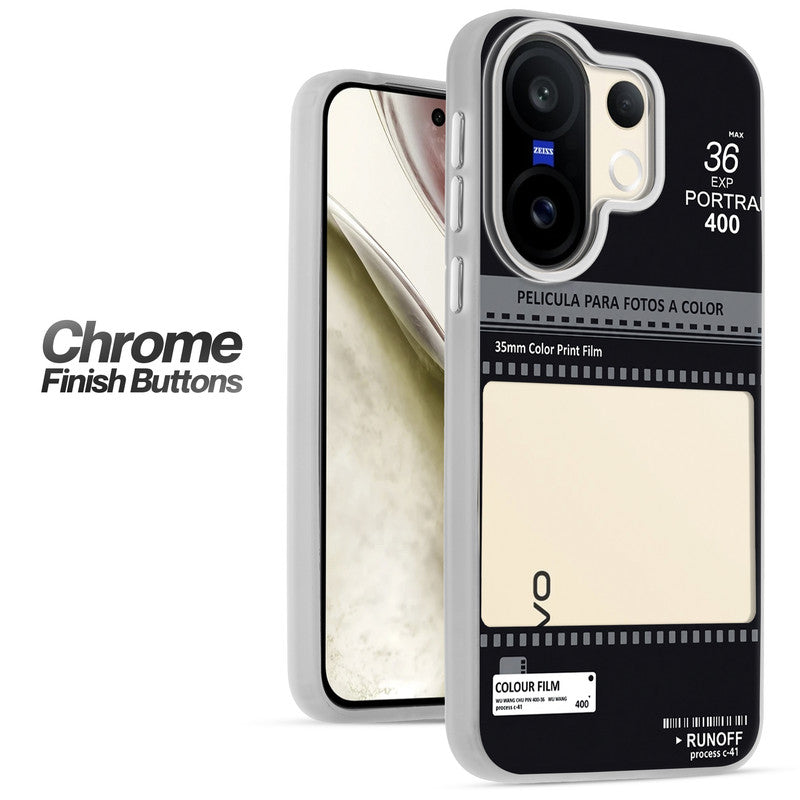 Designer Cover Case with Customizable Transparent Slot for Personalised Photos For Vivo X200 FE 5G