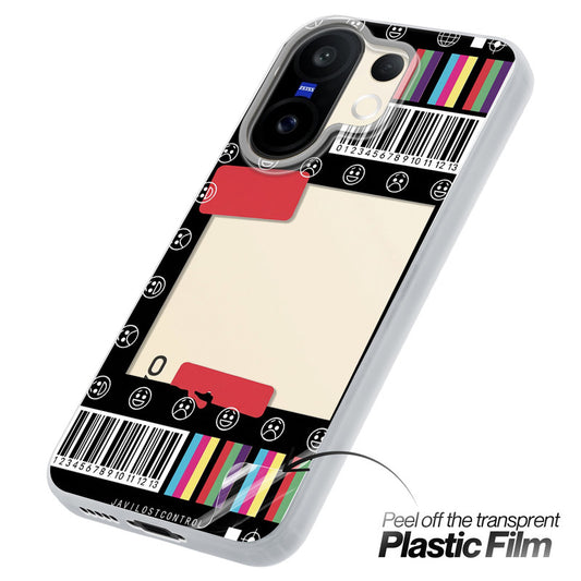 Designer Cover Case with Customizable Transparent Slot for Personalised Photos For Vivo X200 FE 5G