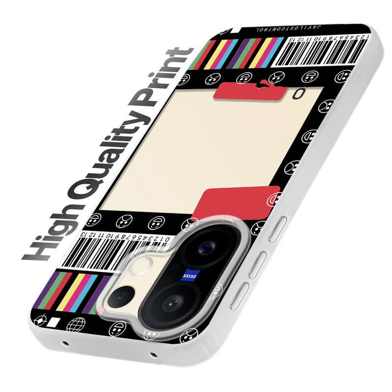 Designer Cover Case with Customizable Transparent Slot for Personalised Photos For Vivo X200 FE 5G