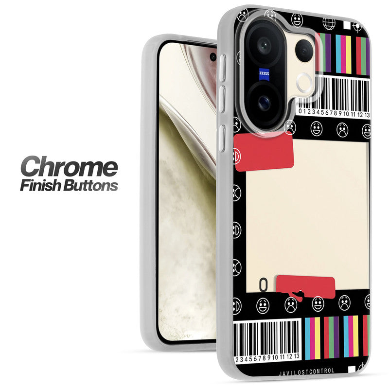 Designer Cover Case with Customizable Transparent Slot for Personalised Photos For Vivo X200 FE 5G