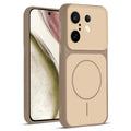 Full protective dual tone Brown silicone case for Vivo X200 FE 5G showing front and back design coverage